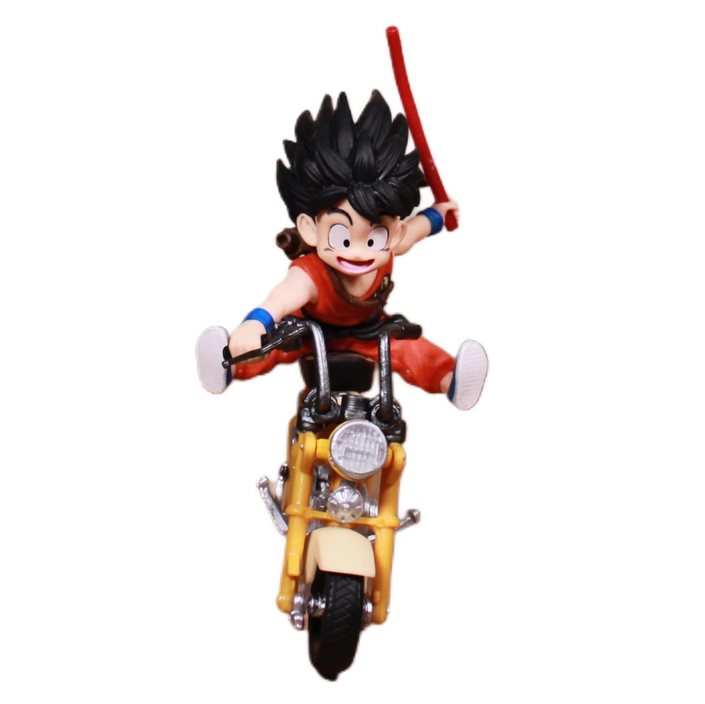 DBZ GOKU RIDING ON BIKE STATUE