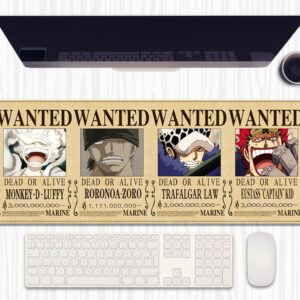 ONEPIECE LUFFY WANTED MOUSEPAD