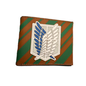 ATTACK ON TITAN BROWN ANIME WALLET